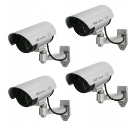 4x atrapa kamery dioda Led Ir zewnętrzna nocna