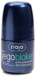 Ziaja Yego, antyperspirant roll-on, bloker, 60 ml
