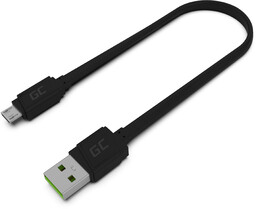 Kabel Micro USB 25cm Green Cell Matte, szybkie