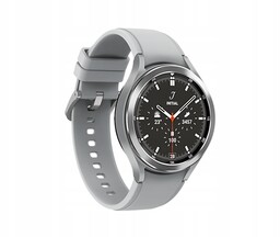 Samsung Smartwatch Galaxy Watch4 Classic Srebrny Z Szarym