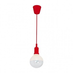 MILAGRO ML462 LAMPA WISZĄCA BUBBLE RED 5W E14