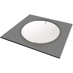 DEANTE Umywalka ceramiczna ALPINIA podwieszana 330x430 mm biała