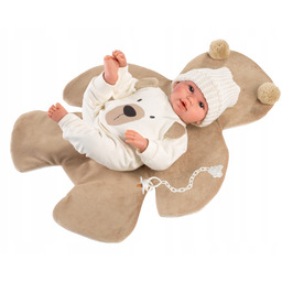 Lalka bobas płacząca 36cm brązowy miś