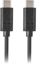 Kabel USB-C M/M 2.0, 0,5m czarny