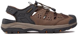 Sandały Skechers Tresmen-Menard 205113/BRBK Brązowy