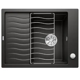 Blanco ELON 45 S 525879 Granitowy Czarny Zlewozmywak