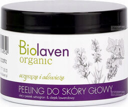 BIOLAVEN - Cukrowy peeling do skóry głowy -