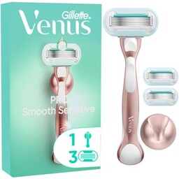 GILLETTE Golarki Venus Deluxe Smooth Sensitive + 3