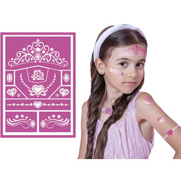 Szablon do makijażu Księżniczka