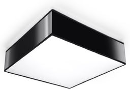 Plafon HORUS 35 Czarny - Sollux