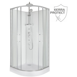 Kabina natryskowa z hydromasażem 90x90x200 cm z brodzikiem