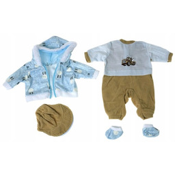 UBRANKO DLA BOBASA LALKI BABY śpioszki BODY BORN