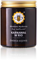 Świeca sojowa Karnawał w Rio Miodowa Mydlarnia zmysłowa