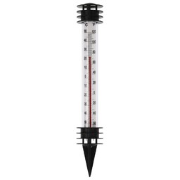 Termometr zewnętrzny biały wbijany 23 cm