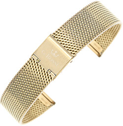 Bransoleta mesh 22mm złota - z teleskopami