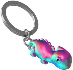 Brelok do kluczy samochodowych Metalmorphose kameleon