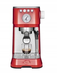 Ekspres kolbowy Barista Perfetta Plus czerwony