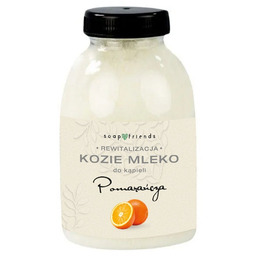 Soap&Friends, Kozie mleko do kąpieli Pomarańcza, 250 g