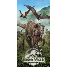 Ręcznik plażowy dla dzieci T-Rex Jurassic World 70x140