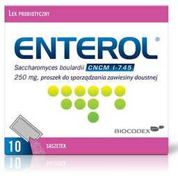 ENTEROL - 250 mg x 10 saszetek