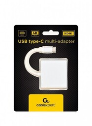 Gembird Adapter USB typ C srebrny USB C,