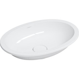 OMNIRES Umywalka podblatowa SHELL M+ 48x31 biała połysk