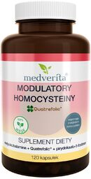 Medverita Modulatory Homocysteiny, 120 kapsułek
