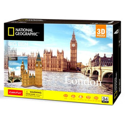 CUBIC FUN Puzzle 3D National Geographic Big Ben