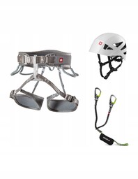 Zestaw via ferrata Ocun Twist Shard Set silver/green