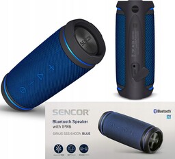 Głośnik przenośny Sencor Sirius IPX6 Nfc słuchawki Panasonic