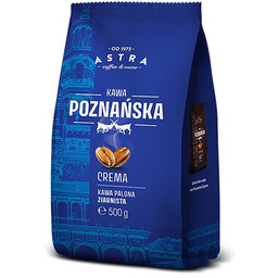 Kawa Astra Poznańska Crema ziarnista 500g
