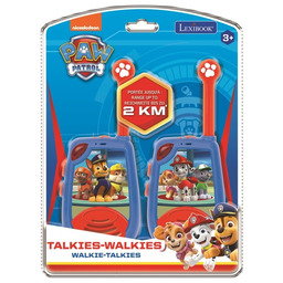 Lexibook, Krótkofalowki Walkie-Talkie Psi Patrol Z Funkcją Alfabetu