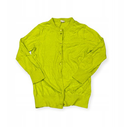 Rozpinany sweter damski neon J. Crew S