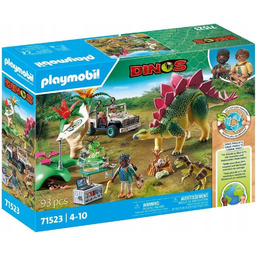 Playmobil Dinos 71523 Obóz Badawczy Z Dinozaurami (71523)