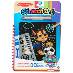 Zdrapywanka z rysikiem Psi Patrol Scratch Art Pad