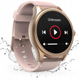 Smartwatch Hama Fit Watch 5010 Różowo-złoty