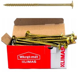 WKRĘT-MET Wkręty ciesielskie do drewna 8,0x60mm 50 szt.
