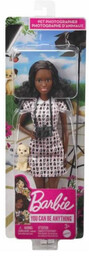 Lalka Barbie Kariera Lalka Fotografka zwierząt domowych