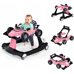 Wózek Do Nauki Chodzenia 4W1 Składany Chodzik Jeździk