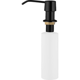 Dozownik do płynu do mycia naczyń czarny Deco