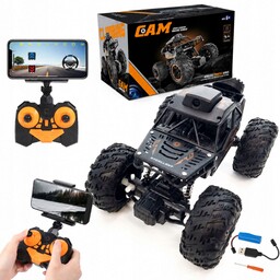 Samochód Zdalnie Sterowany Auto Rc Metal Terenowy Kamera
