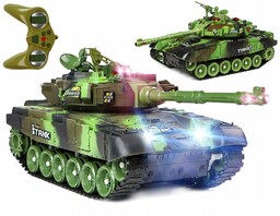 Aig, czołg zdalnie sterowany, Big War Tank, zielony