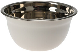 Miska kuchenna stalowa biała 14,5 cm, 700 ml