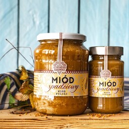 Miód spadziowy 710 ml - Schronisko Bukowina