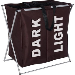 Wenko 3440012100 Duo kosz na pranie, pojemność 120