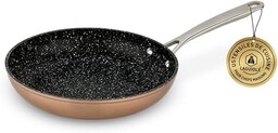LAGUIOLE - Patelnia miedziana 32 cm nieprzywierająca Greblon