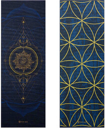 Gaiam Mata do jogi dwustronna Sun and Moon