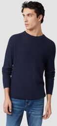 GUESS Granatowy sweter męski Davin Cn Ls