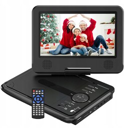 9.5" Przenośny odtwarzacz DVD z obrotowym Obrotowy ekran