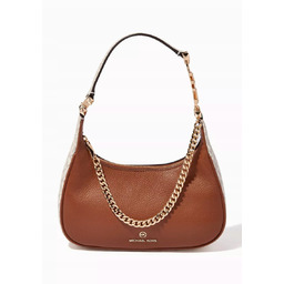 Oryginalna skórzana torebka Michael Kors baguette